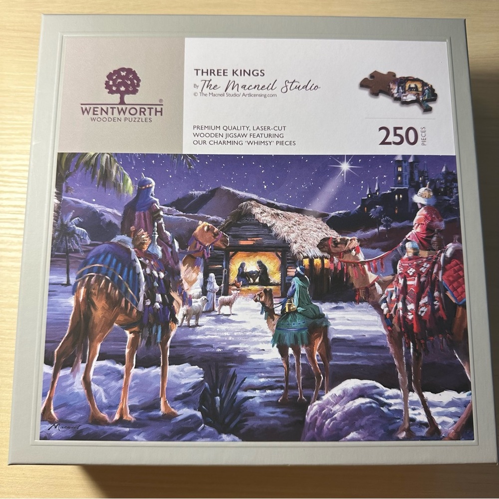 Three Kings Wooden Puzzle